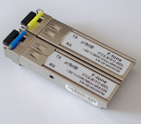 1.25Gbps SFP BIDI光？ 1310 nm TX / 1490nm RX，40km